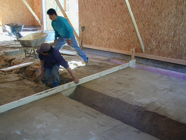 Air Floor Construction Photos